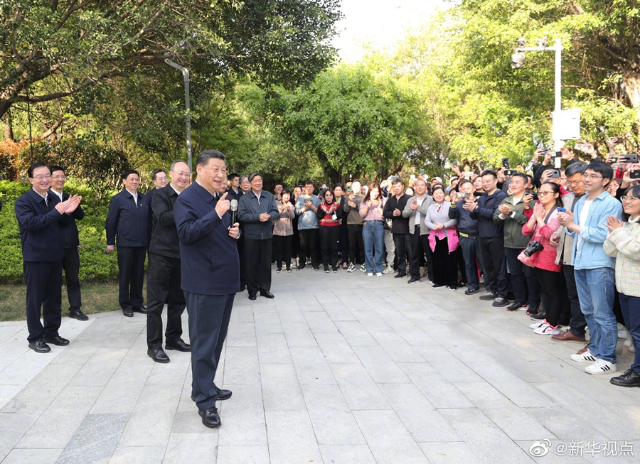 习近平：希望有福之州更好造福于民