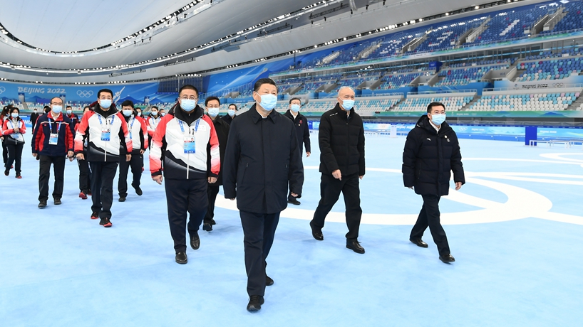 习近平：坚定信心再接再厉抓好各项筹备工作 确保北京冬奥会冬残奥会圆满成功