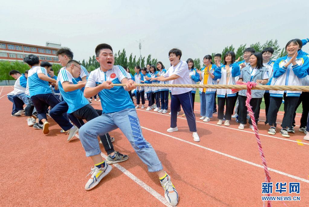 河北邯郸鸡泽：快乐减压 迎接高考